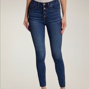 Madewell Skinny Women’s Jeans Button Fly High Rise Jeans